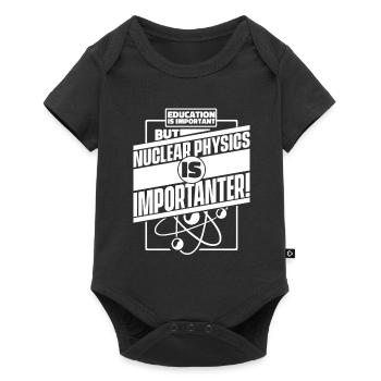 Physics Physicist - Baby Premium short-sleeve bodysuit - black - Front