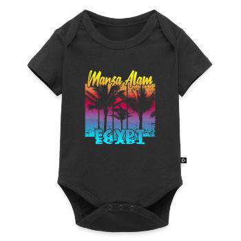 Marsa Alam Egypt - Baby Premium Kurzarmbody - Schwarz - Vorne