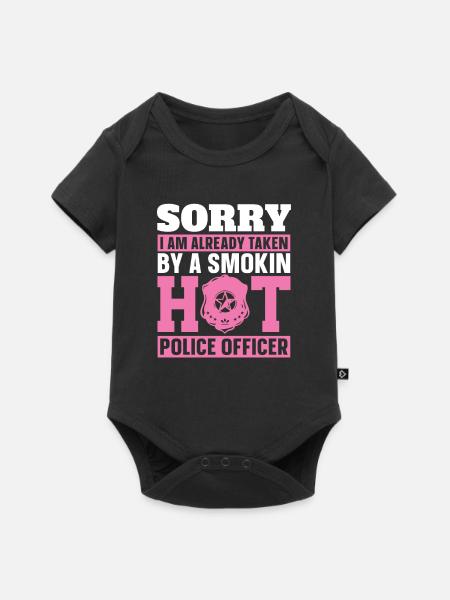 Tut Mir Leid, Dass Ich Bereits Von Einer Smokin - Premium kortærmet baby-body - sort