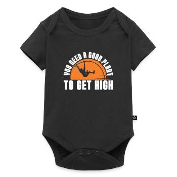 You need a good plant to have a high - Baby Premium short-sleeve bodysuit - black - Front