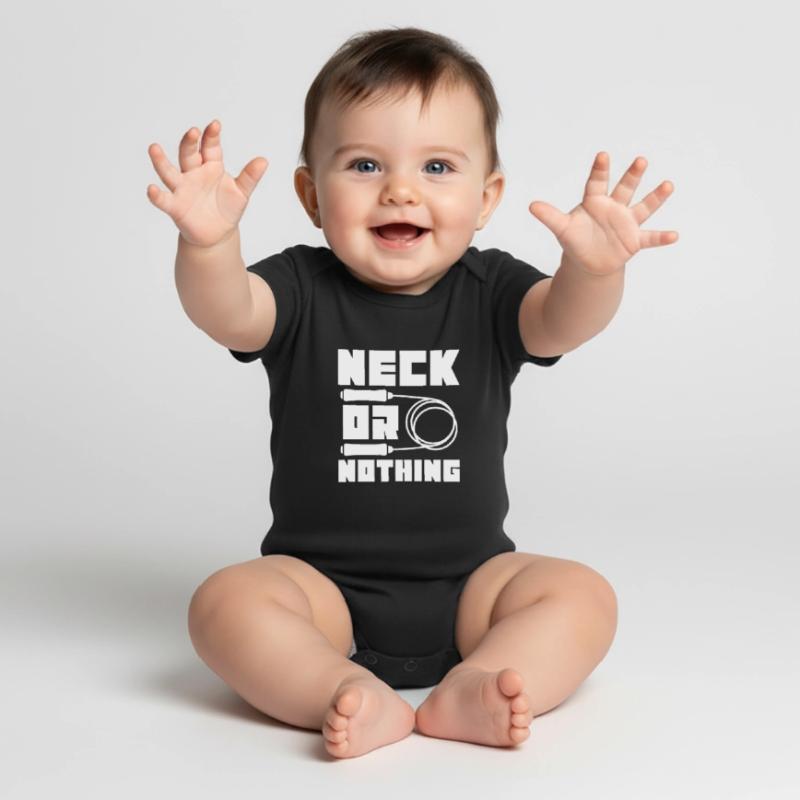 Hals Oder Nichts Springseil Springseil Training Baby Premium Kurzarmbody
