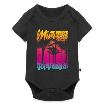 Mirissa Sri Lanka - Baby Premium short-sleeve bodysuit - black - Front