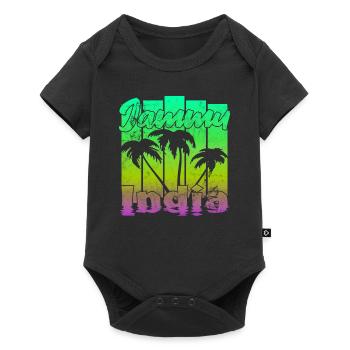 Jammu India Sunset - Baby Premium short-sleeve bodysuit - black - Front