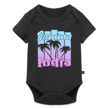 Jammu India Sunset - Baby Premium short-sleeve bodysuit - black - Front