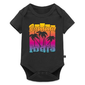 Jammu India Sunset - Baby Premium short-sleeve bodysuit - black - Front