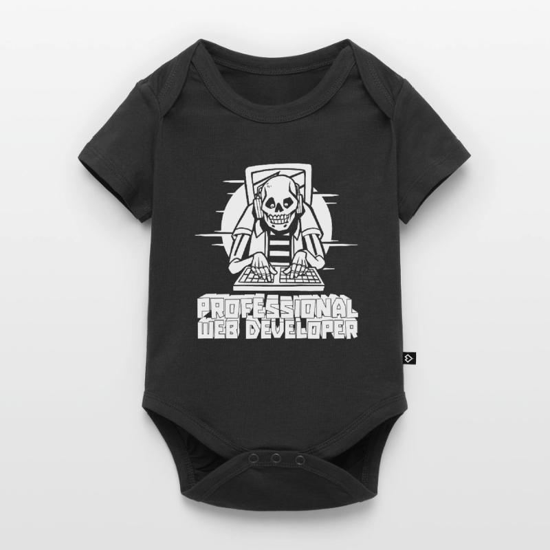 Web Developer Web Developer Web Developer Baby Premium short-sleeve bodysuit