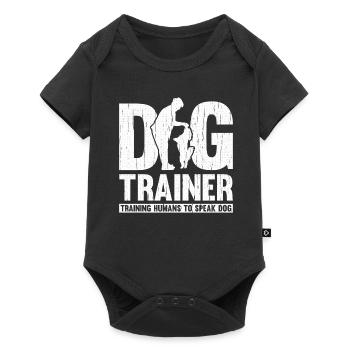 Dog trainer Dog trainer - Baby Premium short-sleeve bodysuit - black - Front