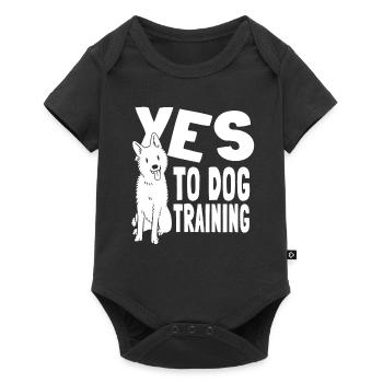 Dog trainer Dog trainer - Baby Premium short-sleeve bodysuit - black - Front