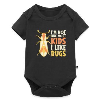 Biologie Biologe Kinder Biologie - Baby Premium Kurzarmbody - Schwarz - Vorne