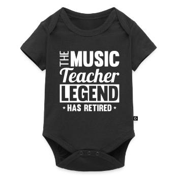 Music Teacher Music Teacher - Baby Premium short-sleeve bodysuit - black - Front
