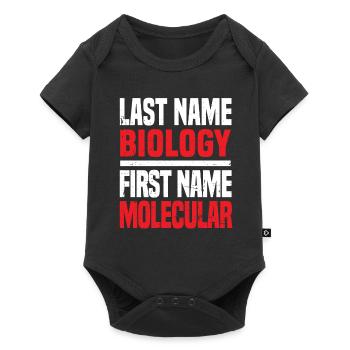 Biologiste Biologiste moléculaire - Body à manches courtes Premium Bébé - noir - Devant