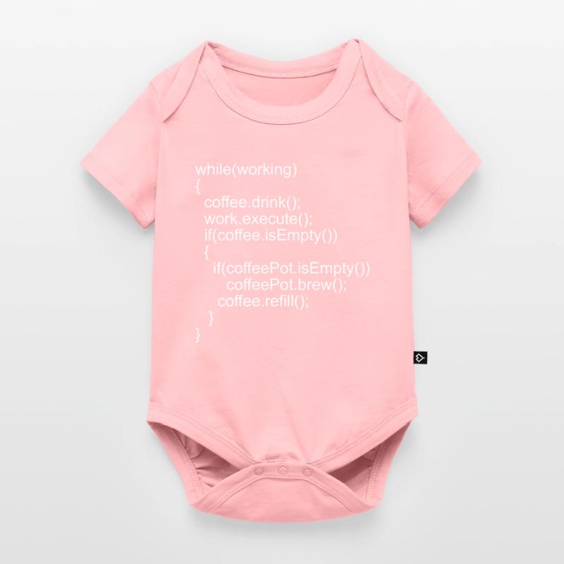 Source code Program code for programmers Baby Premium short-sleeve bodysuit