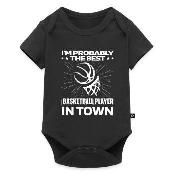 Basket-ball Basketball Joueurs Funny - Body à manches courtes Premium Bébé - noir - Devant