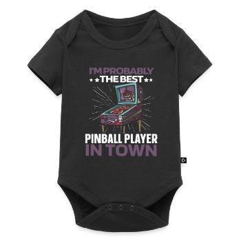 Pinball Arcade Machine - Body à manches courtes Premium Bébé - noir - Devant