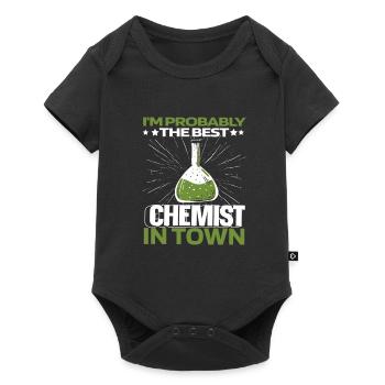 Chemistry Chemist Funny - Baby Premium short-sleeve bodysuit - black - Front