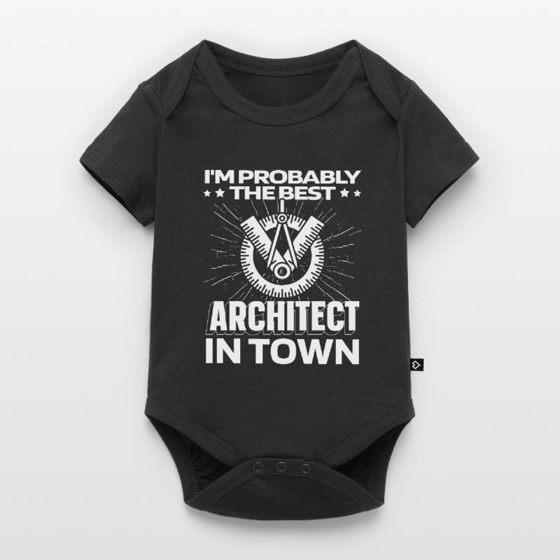 Architect Architecture Protractor Baby Premium short-sleeve bodysuit