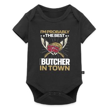 Butcher Butcher Butcher Knives - Baby Premium short-sleeve bodysuit - black - Front