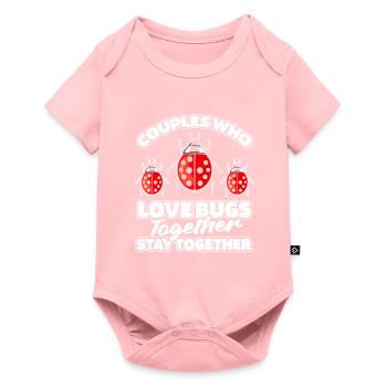 Entomology Entomologist Insect Couple - Baby Premium short-sleeve bodysuit - rose - Front