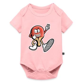 Ping-pong - Body à manches courtes Premium Bébé - rose - Devant