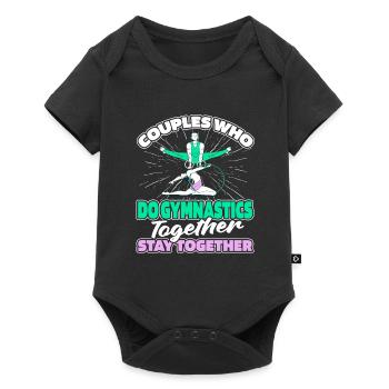 Rsg Gymnastics Sports Couple - Baby Premium short-sleeve bodysuit - black - Front
