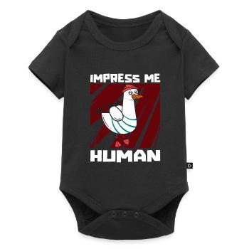 Gull - Baby Premium short-sleeve bodysuit - black - Front