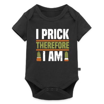 Cactus Garden - Baby Premium short-sleeve bodysuit - black - Front