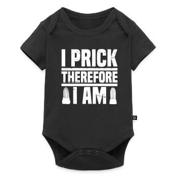 Cactus Garden - Baby Premium short-sleeve bodysuit - black - Front
