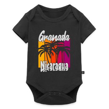Granada Nicaragua - Baby Premium short-sleeve bodysuit - black - Front