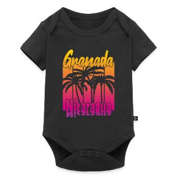 Granada Nicaragua - Baby Premium short-sleeve bodysuit - black - Front