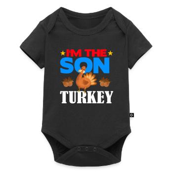 Je suis le fils de la Turquie - Body à manches courtes Premium Bébé - noir - Devant