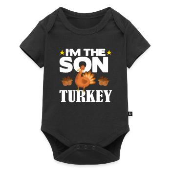 Je suis le fils de la Turquie - Body à manches courtes Premium Bébé - noir - Devant