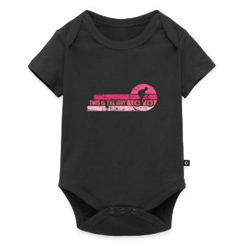 C’est la façon dont le cyclisme Fitness - Body à manches courtes Premium Bébé - noir - Devant