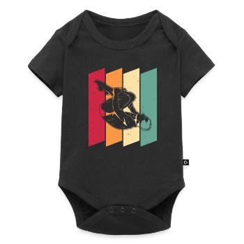 Diving Divers - Baby Premium short-sleeve bodysuit - black - Front