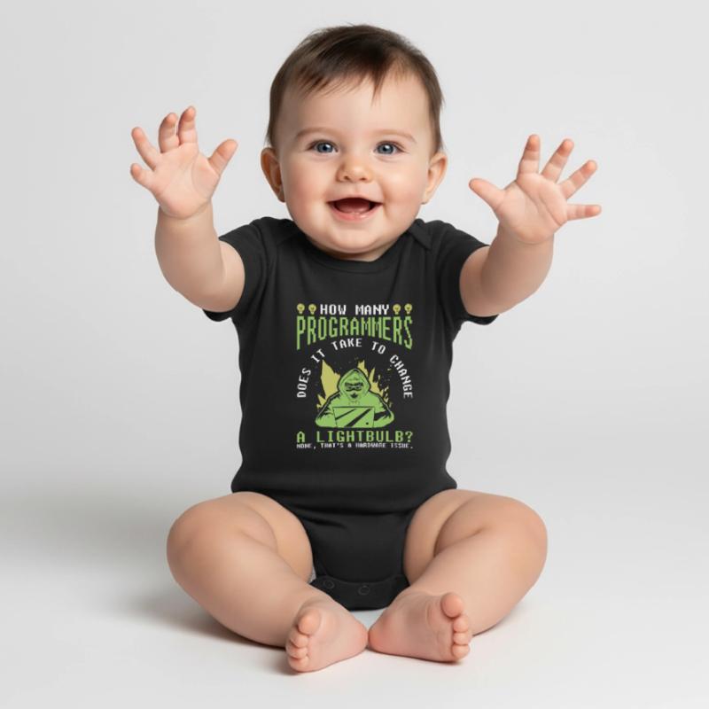 Developer Coder Programmer Funny Baby Premium short-sleeve bodysuit