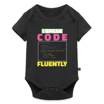 Développeur Coder Programmeur Sarcasme - Body à manches courtes Premium Bébé - noir - Devant