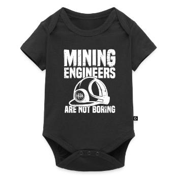 Engineer Lustig Mining Engineer - Baby Premium short-sleeve bodysuit - black - Front