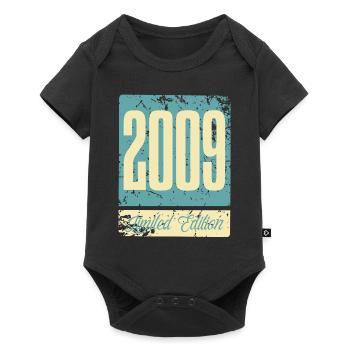 2009 Anniversaire de naissance Année de naissance - Body à manches courtes Premium Bébé - noir - Devant