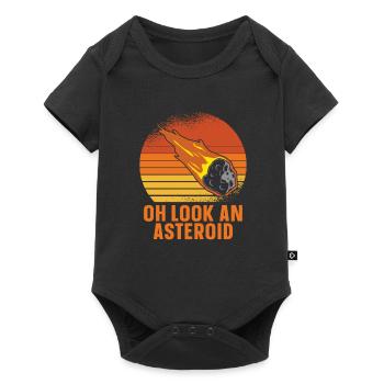 Dérivation astroïde de l’espace spatial - Body à manches courtes Premium Bébé - noir - Devant