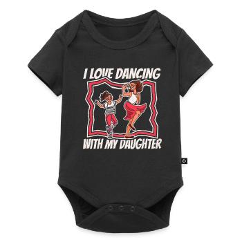 Mama Mother Daughter Dance Mother - Baby Premium short-sleeve bodysuit - black - Front