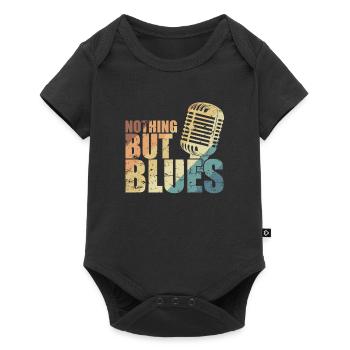 Nothing but Blues Music Trumpet - Baby Premium short-sleeve bodysuit - black - Front
