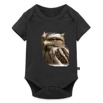 Potoo - the night hunter - Baby Premium short-sleeve bodysuit - black - Front