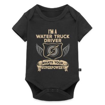 Truck Driver Trucker Truck Driver Funny - Baby Premium short-sleeve bodysuit - black - Front