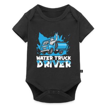 Truck Driver Trucker Truck Driver Funny - Baby Premium short-sleeve bodysuit - black - Front