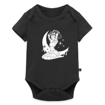 Gothic doll - Baby Premium short-sleeve bodysuit - black - Front