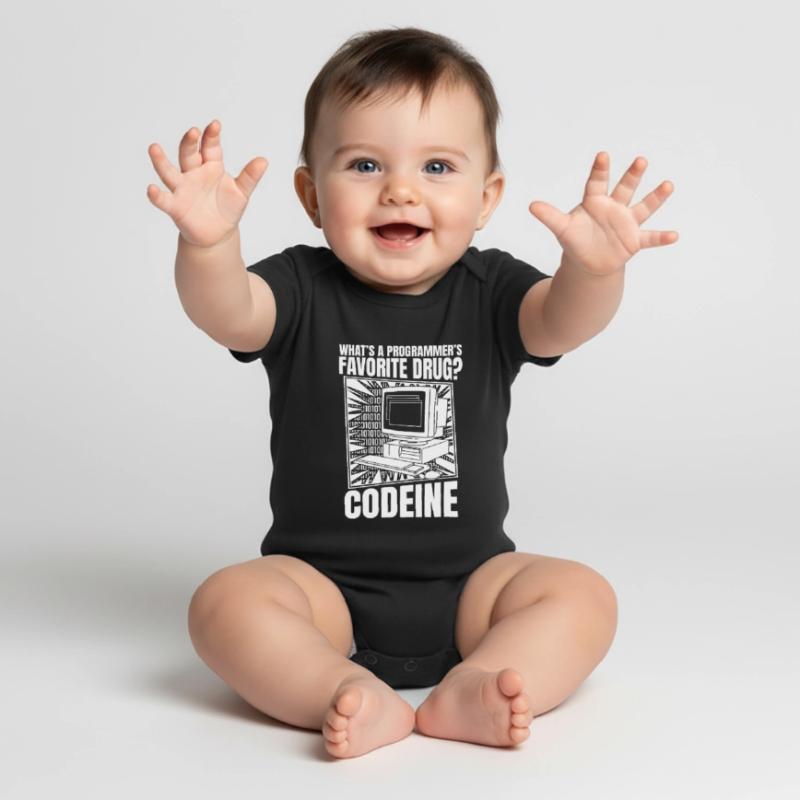 Developer Coder Programmer Computer Body à manches courtes Premium Bébé