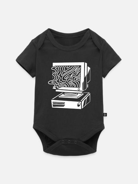 Entwickler Coder Programmierer Computer - Baby Premium Kurzarmbody - Schwarz