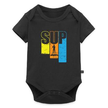 SUP Sports nautiques Stand up Paddle Sun - Body à manches courtes Premium Bébé - noir - Devant