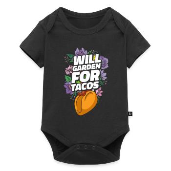 Hobby Gardener Garden Funny - Baby Premium short-sleeve bodysuit - black - Front