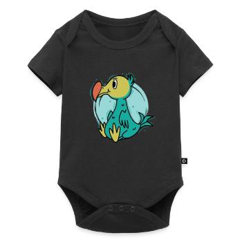 Dodo Bird of Mauritius Island - Baby Premium short-sleeve bodysuit - black - Front