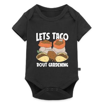 Hobby Gardener Garden Funny - Baby Premium short-sleeve bodysuit - black - Front